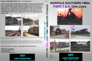 Photo of NORFOLK SOUTHERN 1980s, Ohio Lines™, PART 7 & 8 Railroad DVD full cover