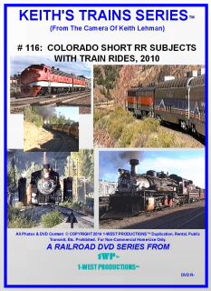 Image of Keith's Trains Series™ RR DVD #116 (1-West Productions™)