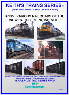 Image of Keith's Trains Series™ RR DVD #135 (1-West Productions™)
