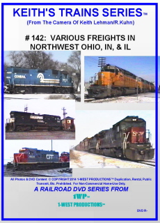 Image of Keith's Trains Series™ RR DVD #142 (1-West Productions™)
