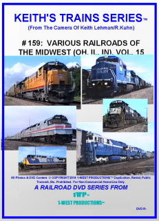 Image of Keith's Trains Series™ RR DVD #159 (1-West Productions™)