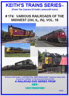 Image of Keith's Trains Series™ RR DVD #174 (1-West Productions™)