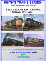 Image of Keith's Trains Series™ RR DVD #200 (1-West Productions™)