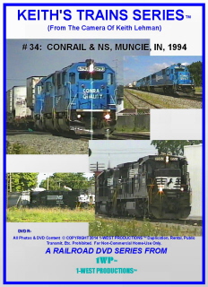 Image of Keith's Trains Series™ RR DVD #34 (1-West Productions™)