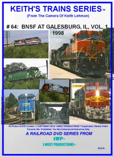 Image of Keith's Trains Series™ RR DVD #64 (1-West Productions™)