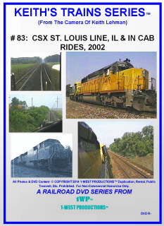 Image of Keith's Trains Series™ RR DVD #83 (1-West Productions™)