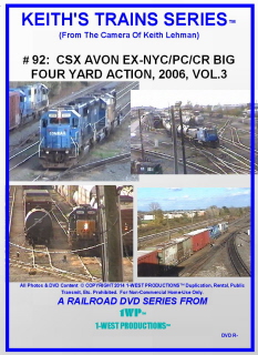 Image of Keith's Trains Series™ RR DVD #92 (1-West Productions™)