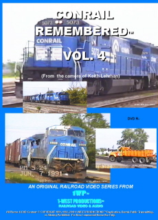 Photo of CR Remembered™ Vol. 4 Title DVD Front Cover from & © 1-West Productions™
