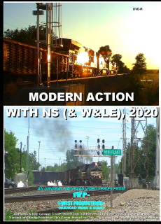 Photo of Front Cover of Video Modern Action with NS (& W&LE), 2020 ™ from & © Copyright 2020 1-West Productions™